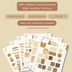 Cozy Bear Functional Mega Digital Sticker Pack – 180+ Planner Stickers for GoodNotes & Digital Planning