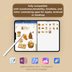 Pumpkin Spice Mini Digital Sticker Pack